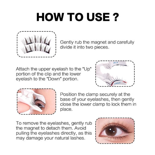 How to Apply Magnetic Eyelashes: A Step-by-Step Guide